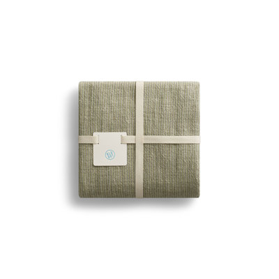 Marais Linen Hand Woven Throw Blanket