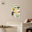 «Aliason Canvas Midcentury», art mural abstrait par Art Remedy-104625628-104625645