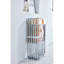 Chaise de salon pliante transparente en plastique transparent-1195504854