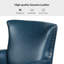 Fauteuil à oreilles en cuir 29,2 po Aviles-2105344365