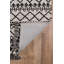 Tahoe Wool Southwestern Area Rug in Black/Gray-1061528169