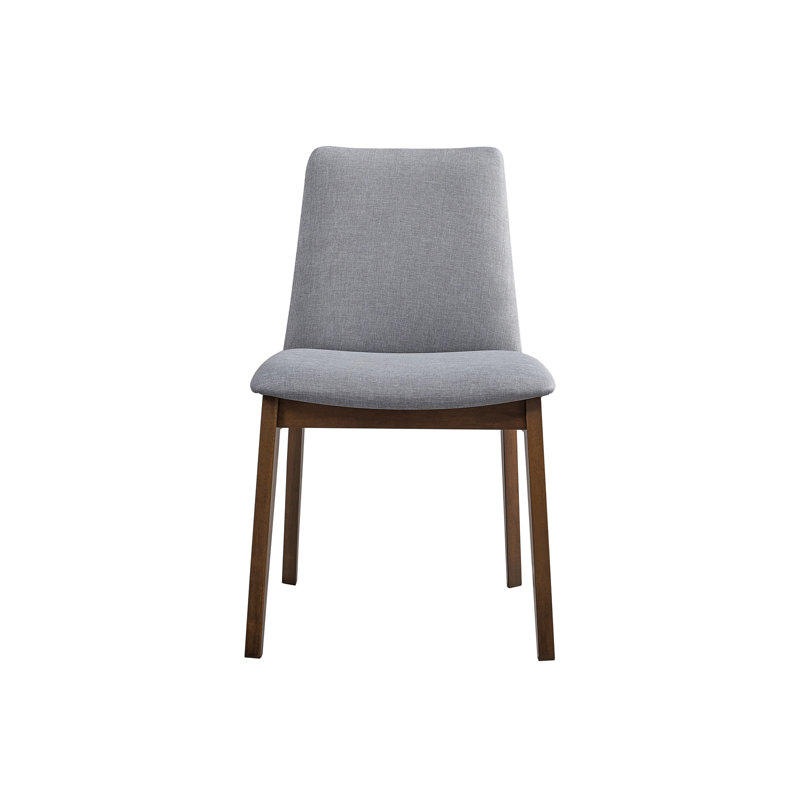Ensemble de 2 chaises d'appoint en tissu Kaela