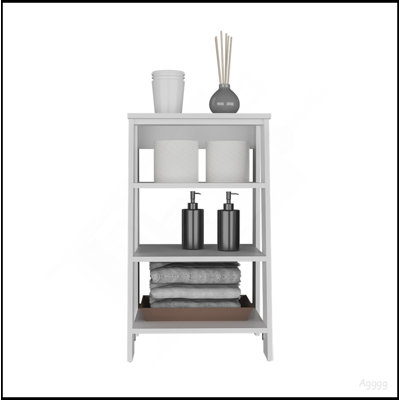 Bathroom Shelf Artesia, Bathroom, Black