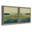 Way To Woodstock I - ensemble de 2 peintures sur toile encadrées-1670877280-1670877282