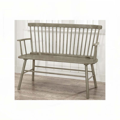 Wood Spindle Back Bench by One Allium Way
