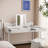 Multi-functional Dressing & Office Table With Hidden Flip Mirror, Spacious Storage, And Compact Design -1834100266
