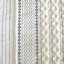 Housse de couette double / grand en coton avec chenille - imprimé inspiré, revers uni, taies décoratives à chevauchement, attaches de coin 100% imprimées, literie agréable