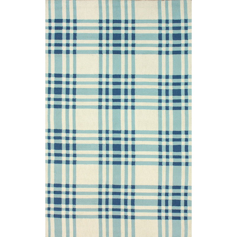 Tapis bleu Lait, 7 pi 6 po x 9 pi 6 po