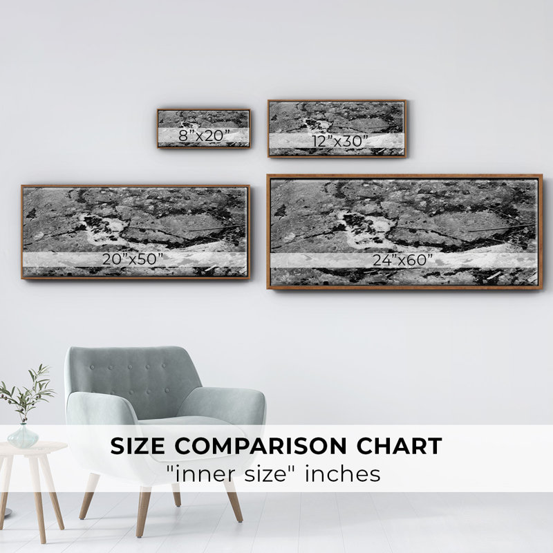Found Textures XIV- Framed Canvas
