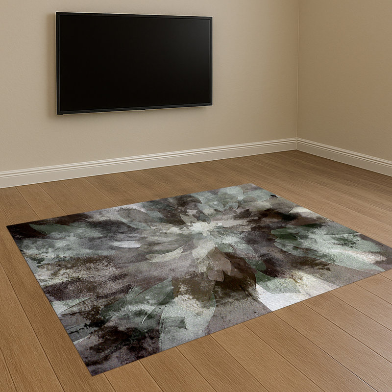 Abstract Area Rug, Rectangle 140 x 200 cm