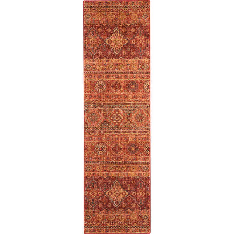 Tapis brique, Tapis de couloir 2 pi 3 po x 8 pi