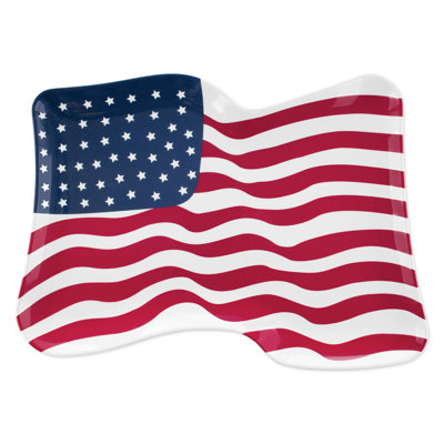 The Holiday Aisle® Deland Melamine Platter