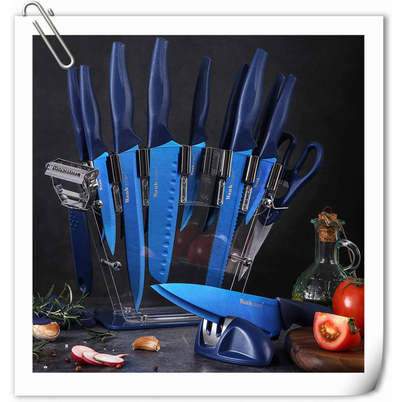 Rephen Rephen Knife 16 Piece Knife Block Set