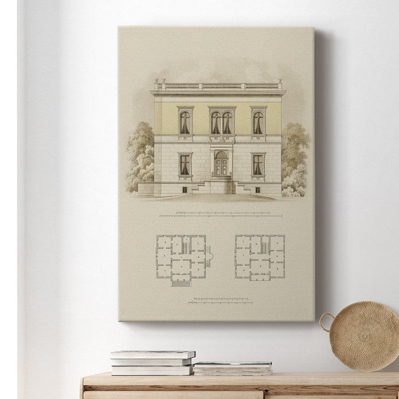 «Estate and Plan V», impression sur toile tendue, H 48 po x l 32 po x P 1 po