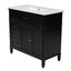 Meuble-lavabo 36 po avec lavabo et rangement polyvalent-1177908586