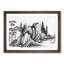 Landscape Vol.7 by Shen Zhou - Picture Frame Painting Print-55581871-55581870