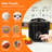 Electric Rice Cooker with One Touch for Asian Japanese Sushi Rice, 5-cup Uncooked/10-cup Cooked-102771784