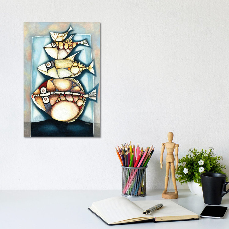 Nuan by Art Mirano - Wrapped Canvas Print, 30.48cm H x 20.32cm Wx 1.905cm D