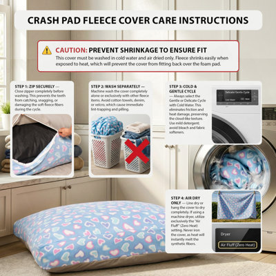 Tapis de jeu sensoriel pour enfants et adultes - Tapis de jeu avec blocs en mousse, amovible et lavable avec fond antidérapant, coussins sensoriels en tissu molletonné doux, tapis d'atterrissage pour sauter, se détendre et jouer - 48 po x 48 po