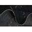Élégant tapis Gabbeh foncé 8 x 10 avec motifs tribaux complexes