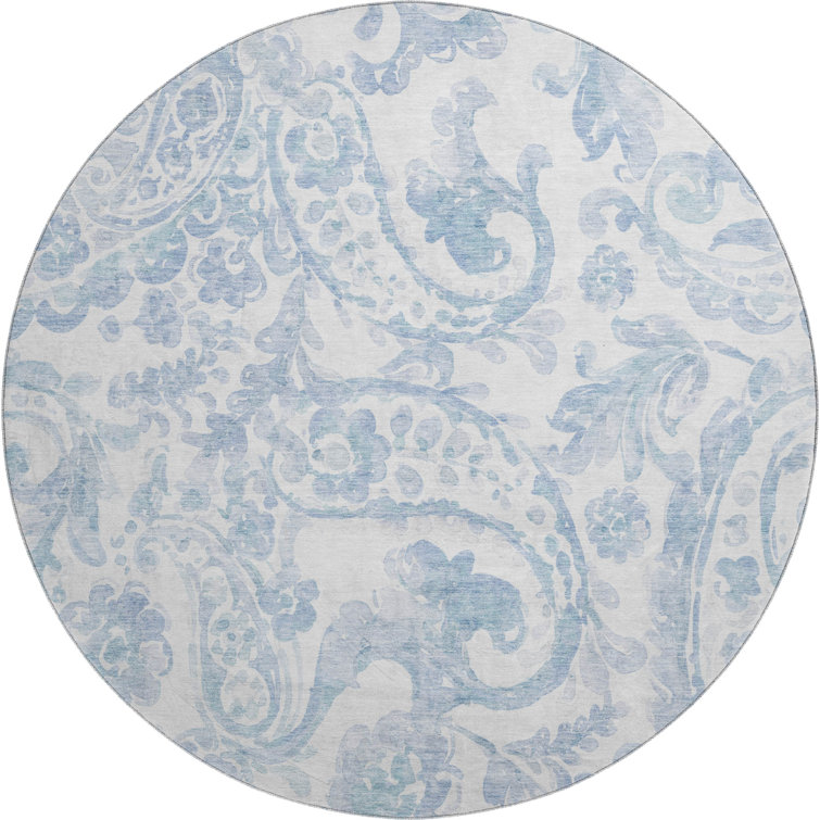 Premium Machine Washable Prisco Sky Rug
