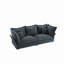 Canapé convertible confortable avec coussins moelleux et conception polyvalente pour divers espaces-1798537931
