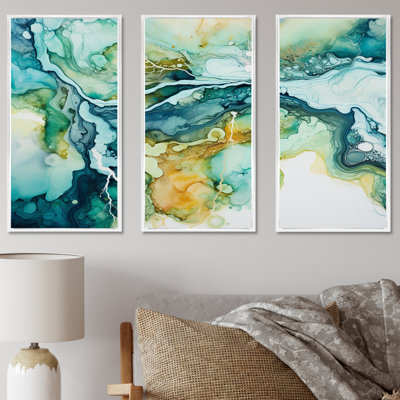 «Dreamscape Lakes Rivers», art mural sur toile «River»