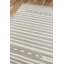 Tapis gris / blanc en laine tissé à plat à la main Thompson-1205768022