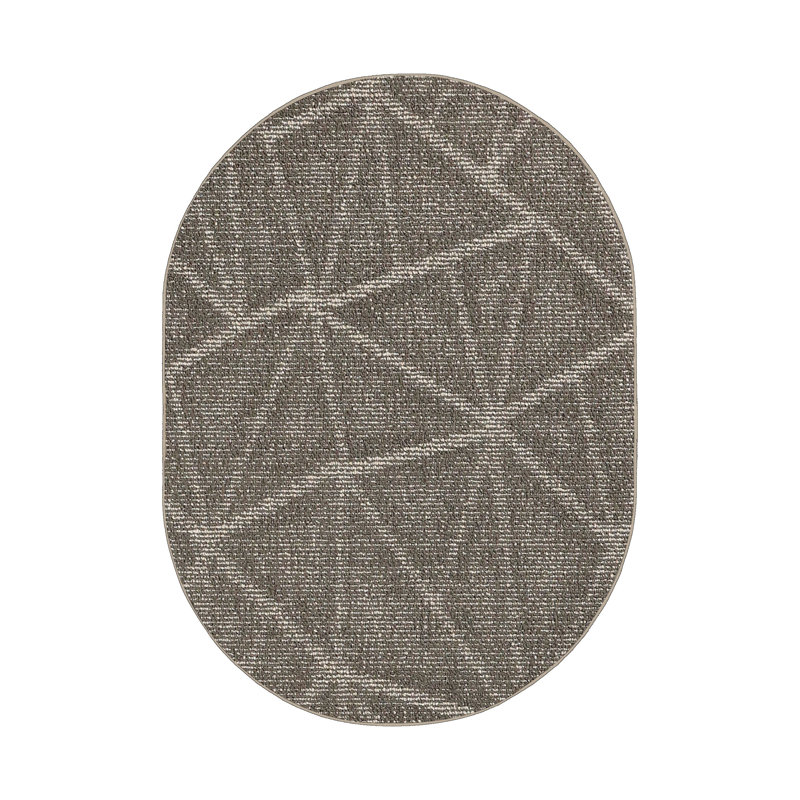 Tapis neutre Didonato, Ovale 12 pi x 15 pi