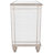 Daneli 38"W Mirrored 3-Drawer Accent Chest