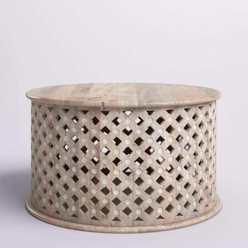 Table basse Maribeth, Blanc brûlé