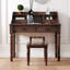 Bureau de direction rectangulaire en bois massif avec tiroirs Nut-brown-477086347-477086340