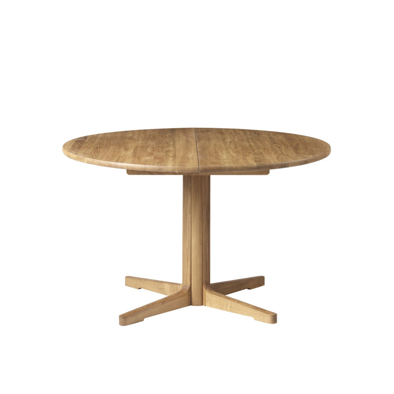 Ry Round Solid Oak Dining Table