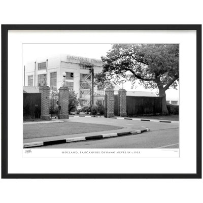 Holland, Lancashire Dynamo Nevelin C1955 by Francis Frith - Single Picture Frame Print