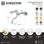Robinet de salle de bain mural 2 trous Kingston Brass Essex-99099790