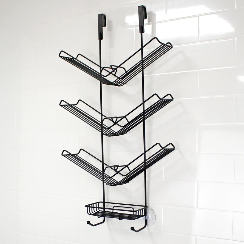 Stina Shower Caddy, Black
