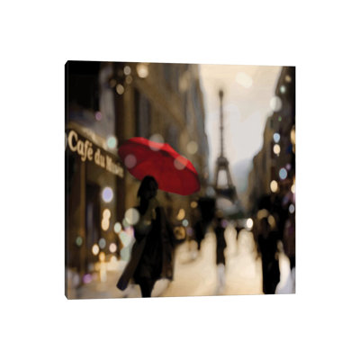 A Paris Stroll by Kate Carrigan - Print on Canvas