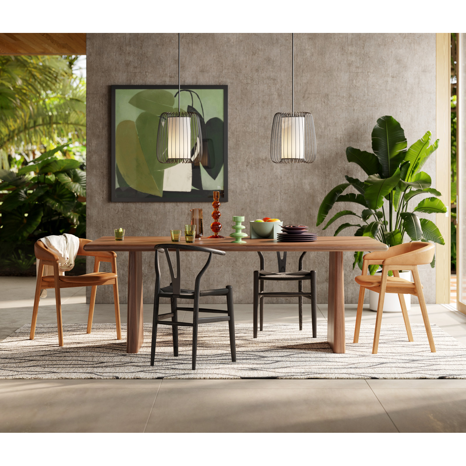 Tona Single Light Dimmable Pendant