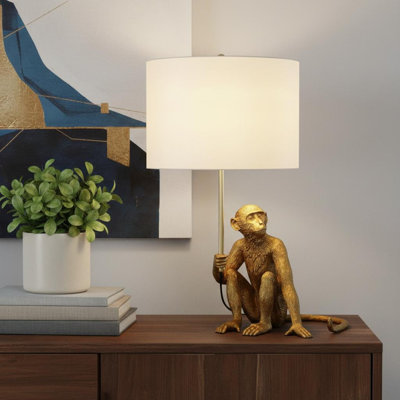Lampe de table singe 26 po