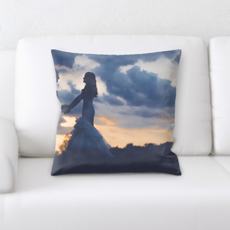 Coussin décoratif couple