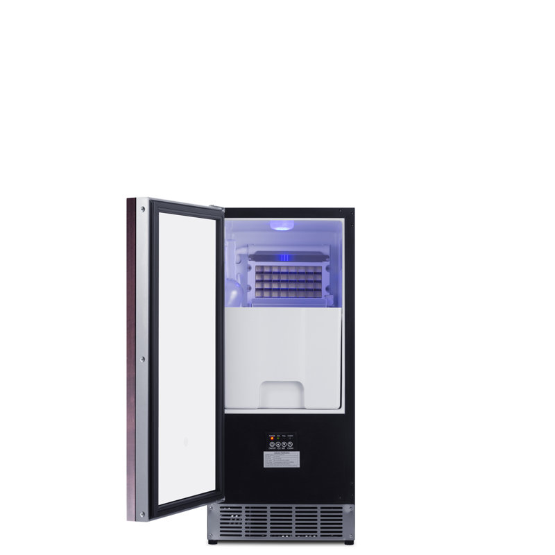 Summit Appliance Built-In 45 lb. Clear Icemaker (Panel Not Included)