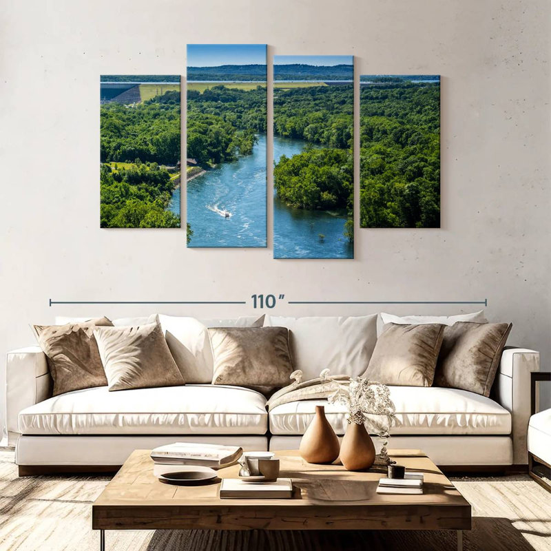 Alvord Table Rock Lake View, 54" H x 84" W