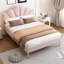 Akershus Upholstered Velvet Bed Frame-1911671689-1911671702
