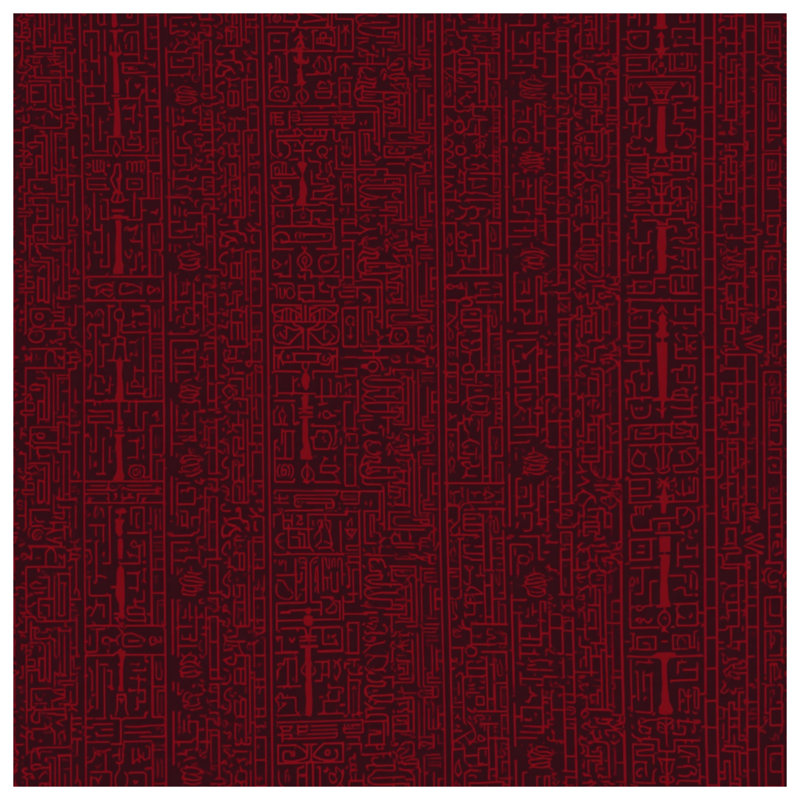 Intricate Linework Pattern Comforter, Twin