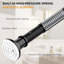 120cm Straight Wall Shower Curtain Pole