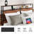 Bed Frame With Storage Headboard And 12 Drawers-290966654