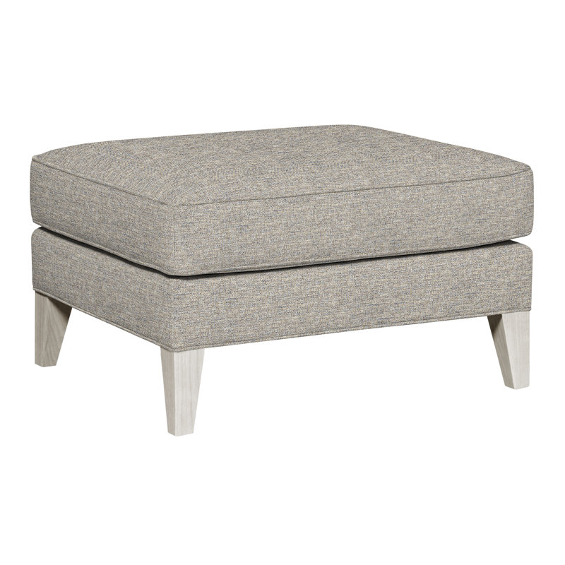 Burlingame Upholstered Ottoman, Casa Blanca, Impala Storm