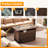 6-Person Wicker Patio Conversation Set With 44" Fire Pit Table, Coffee Table & Cushions-292210149-292210146