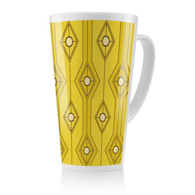 Geometric Latte Mug