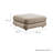 Jubilee Modular Performance Velvet Ottoman-104318355
